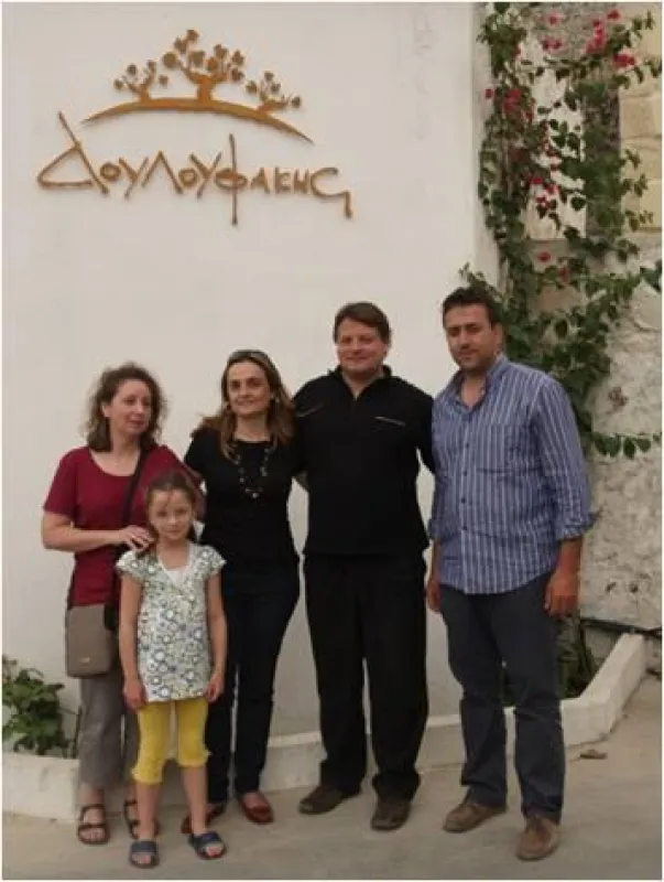 Wine and Nature beim Besuch bei Douloufakis auf Kreta