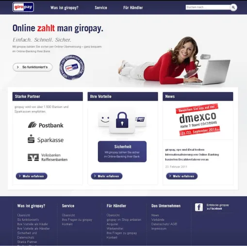 Golden Alligator verwirklicht durchweg neues Erscheinungsbild von giropay Bild: Golden Alligator verwirklicht durchweg neues Erscheinungsbild von giropay