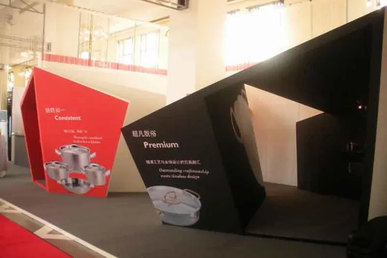 Bild: Ambrosius inszenierte Fissler-Messestand auf der German Living in Shanghai
