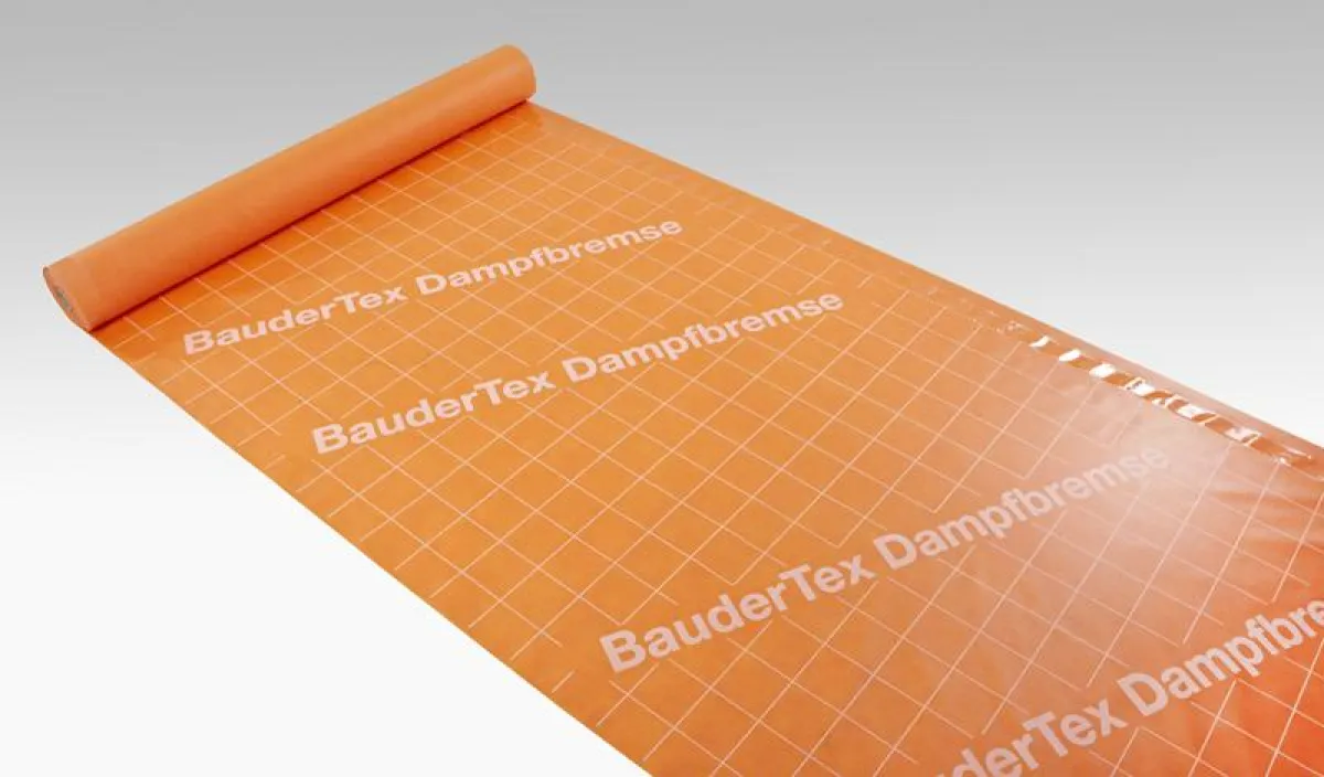 Die neue Dampfbremse BauderTex für geneigte Dächer glänzt durch ihre Vielseitigkeit