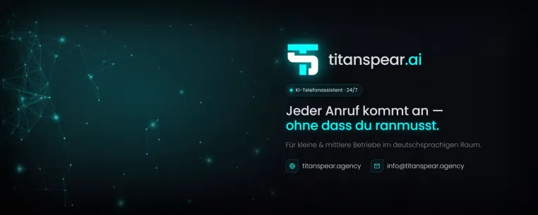 Bild: KI-Telefonassistent aus Hessen: titanspear.ai bringt durchgängige Erreichbarkeit in den Mittelstand