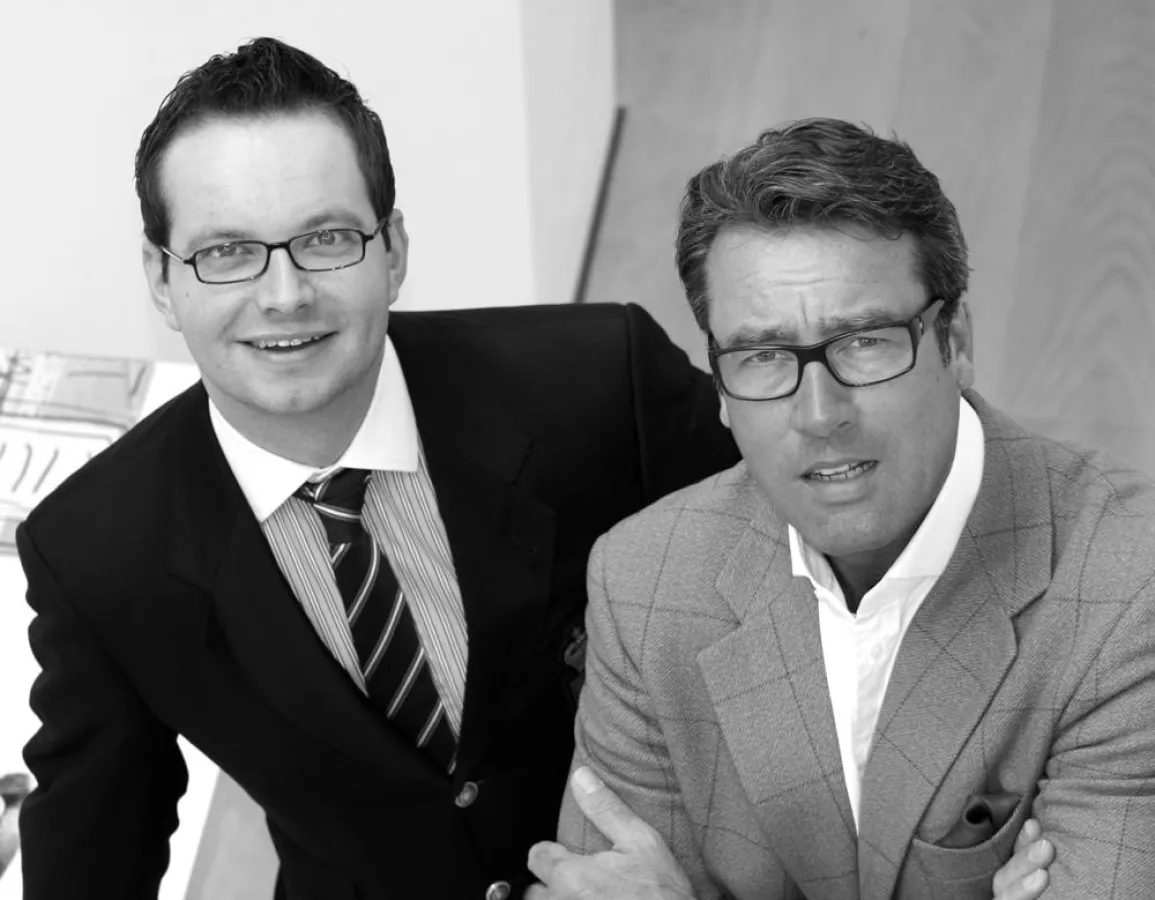 MySpots.de Gründer Jörg Brühl (links), Andreas Steinrücke