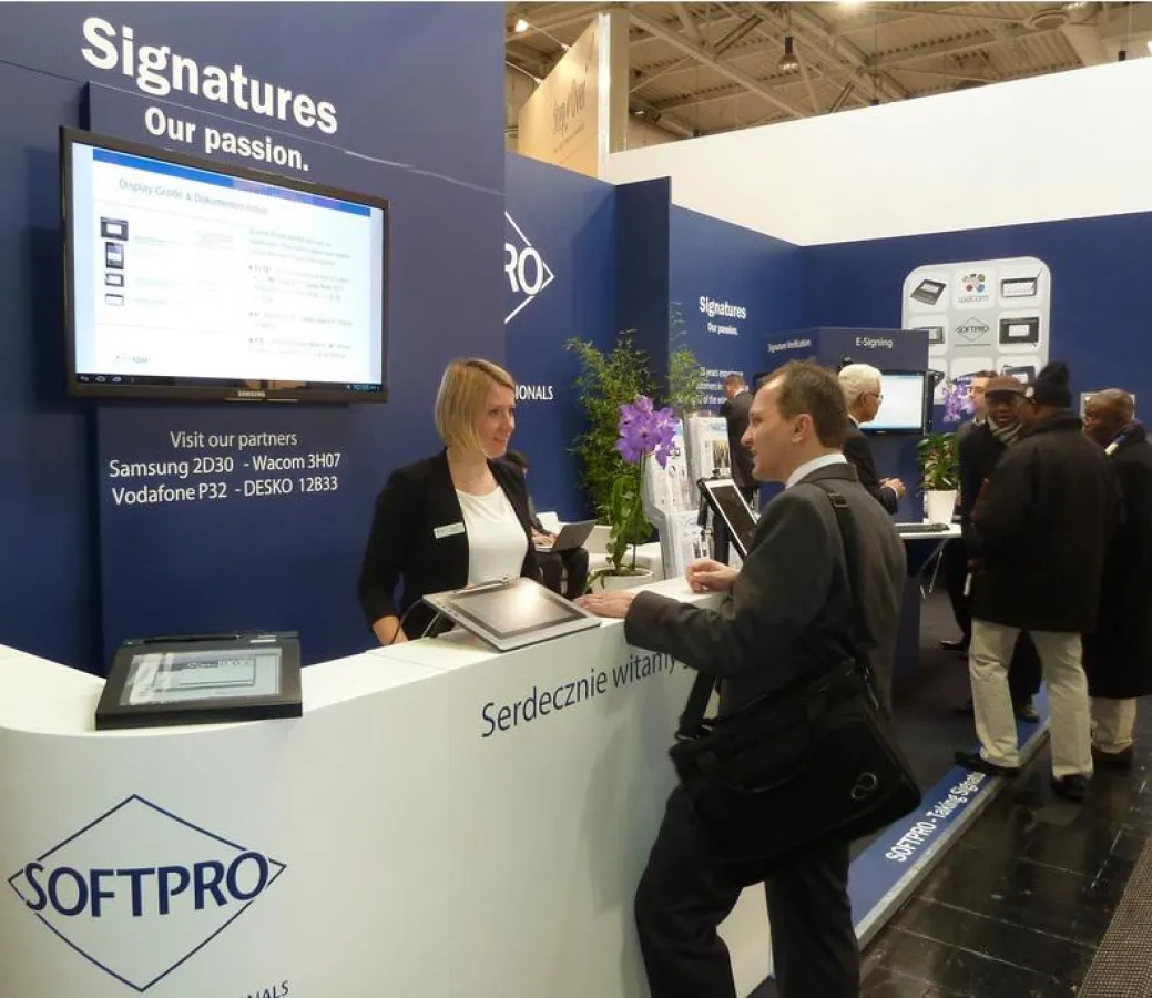 SOFTPRO-Stand auf der CeBIT