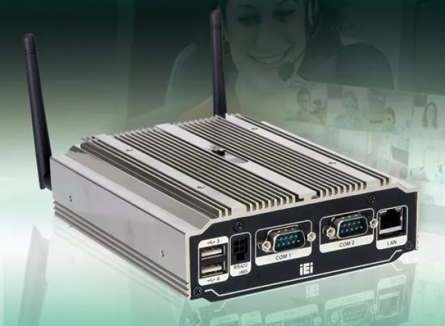 Bild: Kompaktes, lüfterfreies Embedded-System