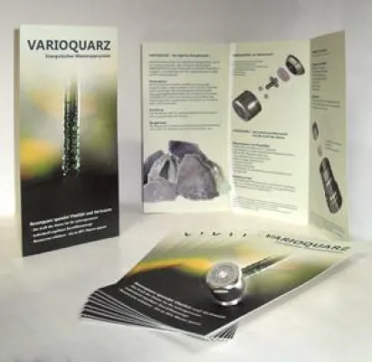 Bild: Neues Informationsmaterial zu VARIOQUARZ das Wassersparsystem