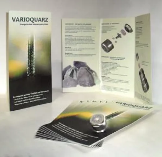 Bild: Neues Informationsmaterial zu VARIOQUARZ das Wassersparsystem