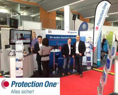 Die Protection One GmbH rekrutiert neue Talente auf der Jobmesse Düsseldorf Bild: Die Protection One GmbH rekrutiert neue Talente auf der Jobmesse Düsseldorf