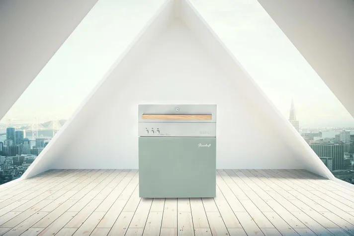 Bild: Luxus- und Design-Grill: „Block D“ von Flammkraft erreicht bis zu 900 Grad Temperatur