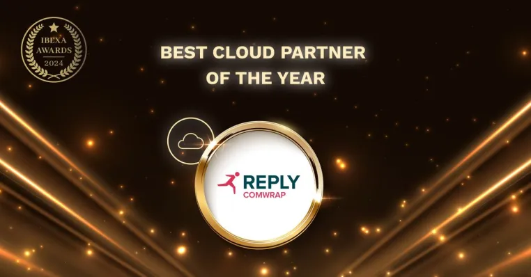 Bild: Comwrap Reply ist "Ibexa Best Cloud Partner of the Year 2024"