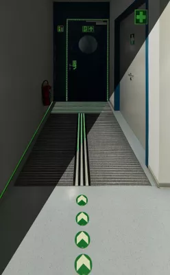 Neu: Sicherheitsmatten-System Safe Clean TREND - intensiv reinigendes Mattensystem mit Nachleuchtfunktionen Bild: Neu: Sicherheitsmatten-System Safe Clean TREND - intensiv reinigendes Mattensystem mit Nachleuchtfunktionen