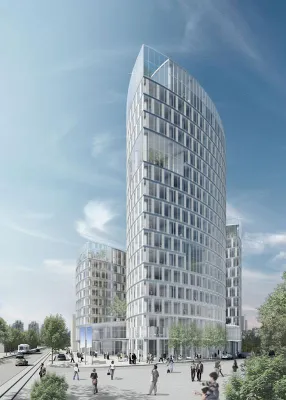 Bild: Trilogie in Glas für Zagreb - Wettbewerbsentscheid für Büro- und Hotelensemble