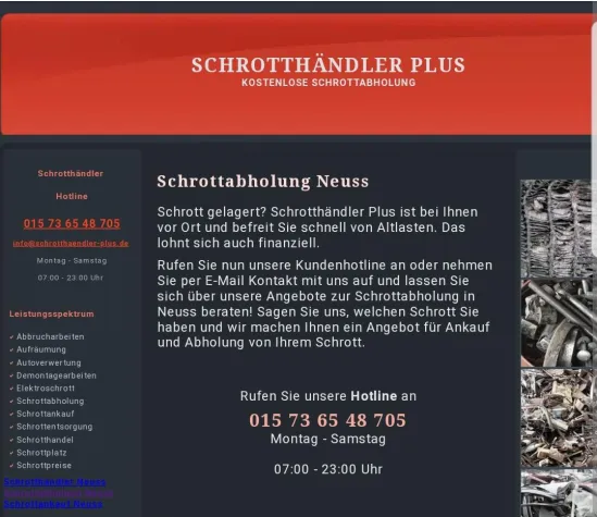 Bild: Schrottabholung Neuss Und Umgebung