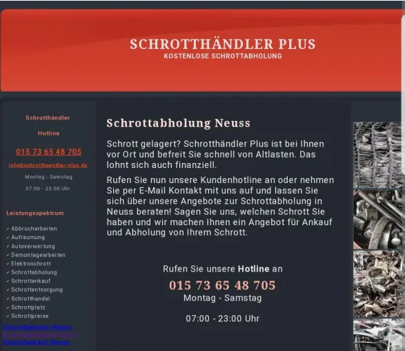 Bild: Schrottabholung Neuss Und Umgebung