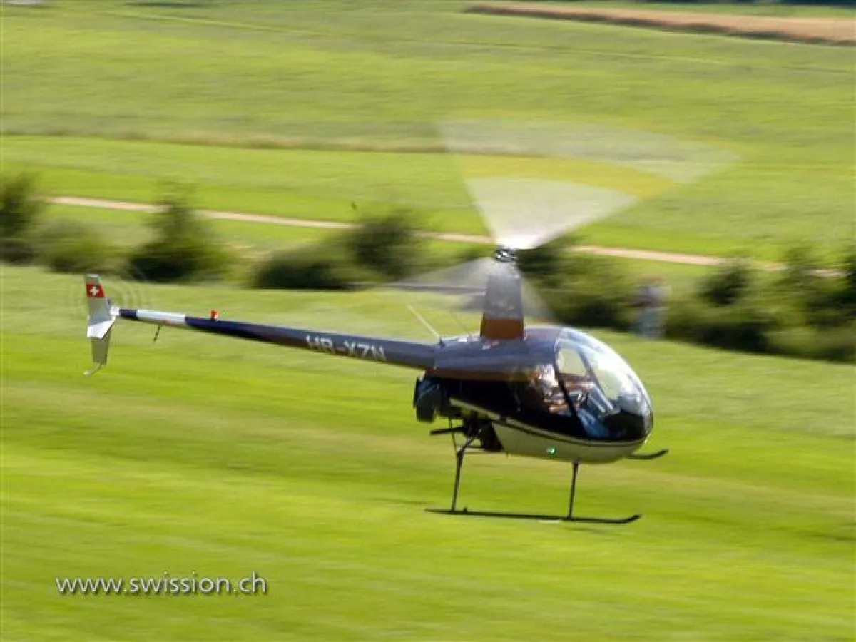 Schnupperflug mit Helikopterflug.ch