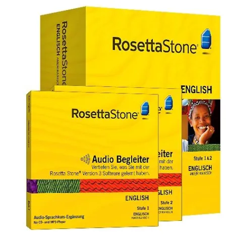 Rosetta Stone geht mit seinen Sprachlernprogrammen jetzt auch in Frankreich, Italien und Spanien an den Start Bild: Rosetta Stone geht mit seinen Sprachlernprogrammen jetzt auch in Frankreich, Italien und Spanien an den Start