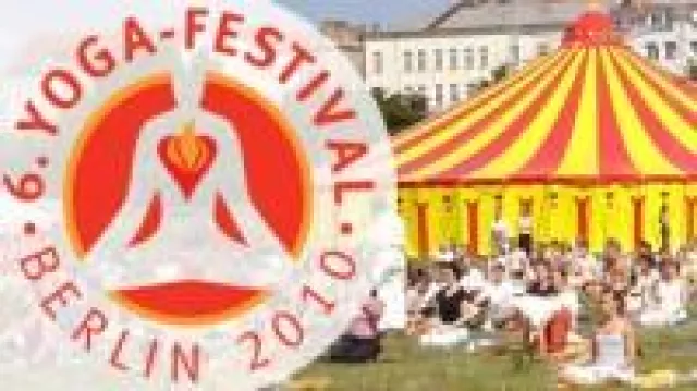 Bild: 6. Berliner Yogafestival 2010 im Juli