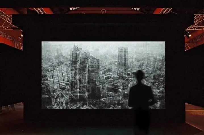 Bild: Michael Najjar vom 29. Mai bis 16. August 2009 im New Media Art Institute Amsterdam