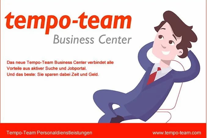 Tempo-Team Business Center vereint Vorteile aus Jobbörse und aktiver Personalsuche Bild: Tempo-Team Business Center vereint Vorteile aus Jobbörse und aktiver Personalsuche