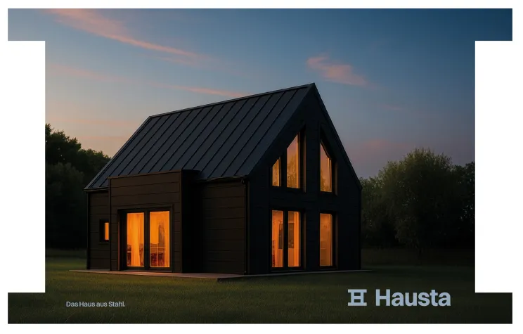 Bild: Ein Stahlhaus als modernes Eigenheim - Innovatives Wohnen für private Bauherren und Bauunternehmen
