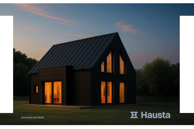 Bild: Ein Stahlhaus als modernes Eigenheim - Innovatives Wohnen für private Bauherren und Bauunternehmen