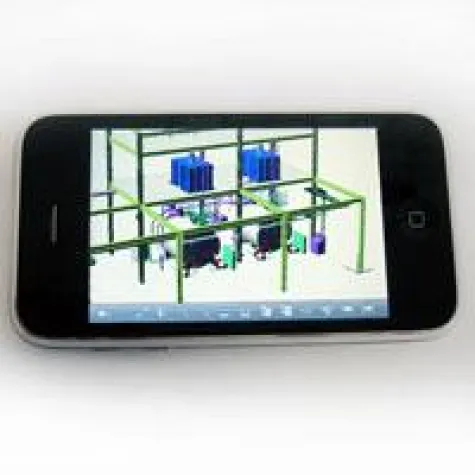 Bild: Die Anlage in der Westentasche