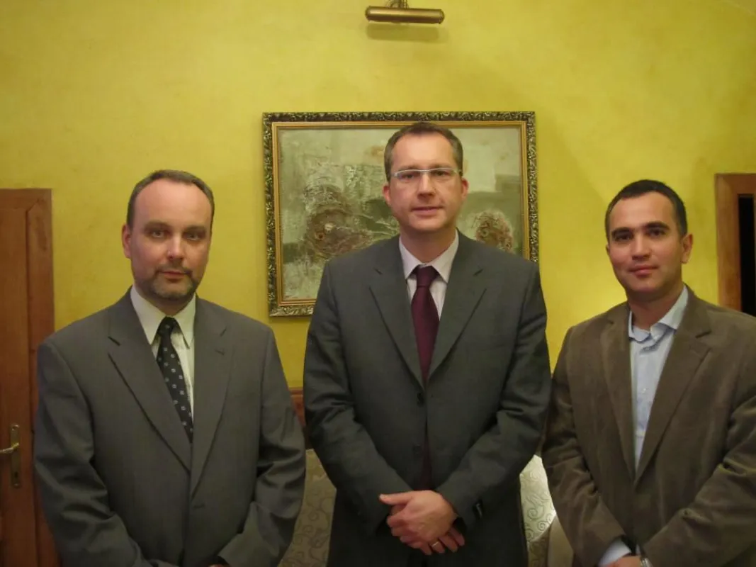Simon Zoltan Gabor, Andreas Temme, Andi Stefani (v.l.n.r.).