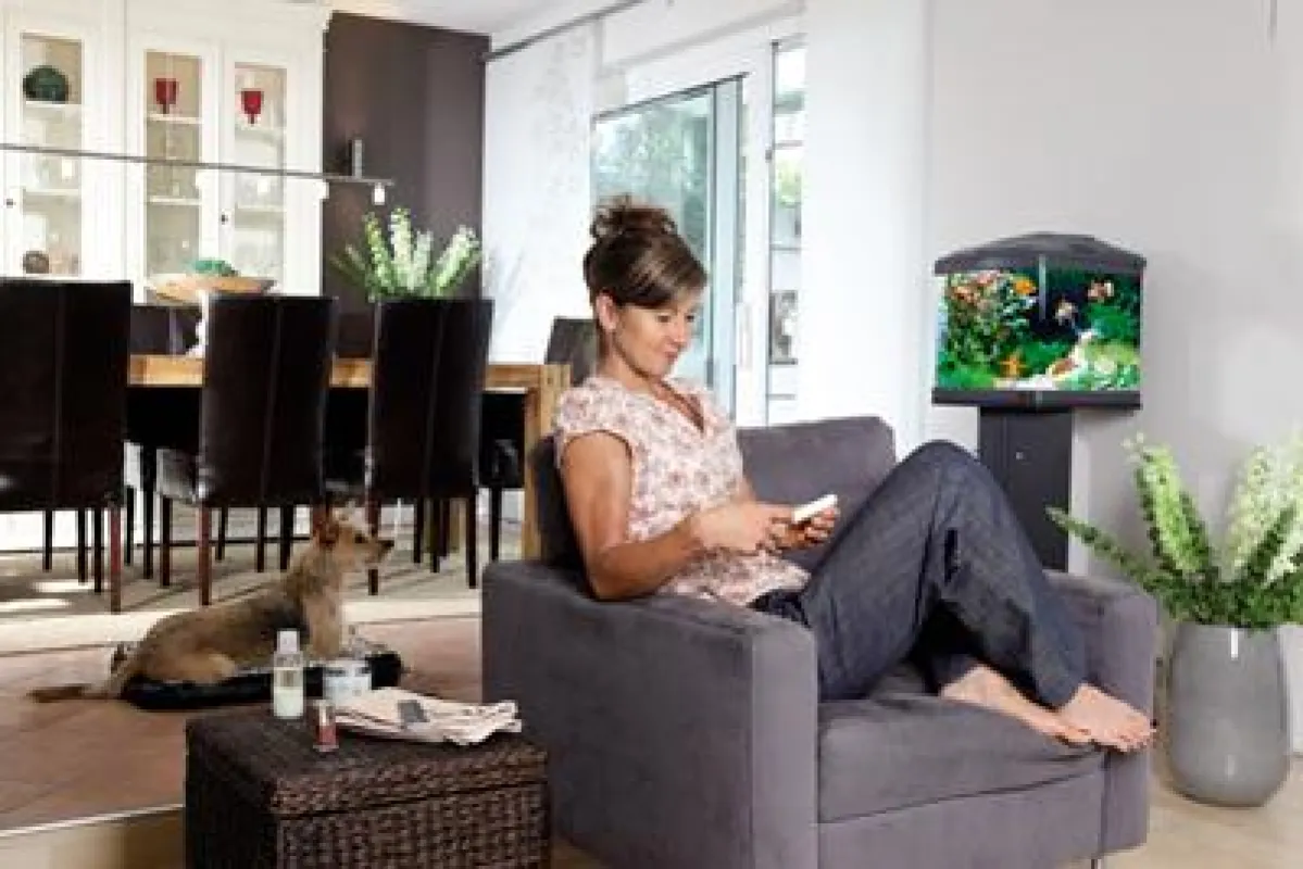 Das sera Biotop Nano Cube 60 bringt Wellness in die eigenen vier Wände. Foto: sera