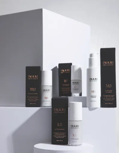 Bild: INARI Arctic Beauty stellt neues Verpackungsdesign vor