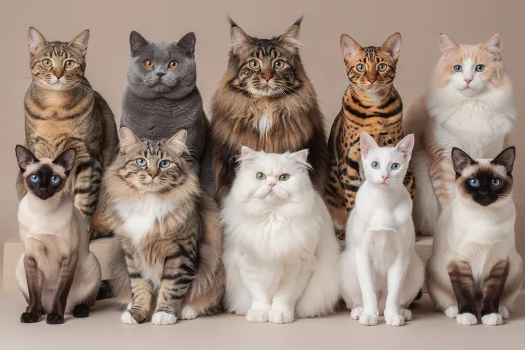 Die 10 beliebtesten Katzenrassen in Deutschland Bild: Die 10 beliebtesten Katzenrassen in Deutschland