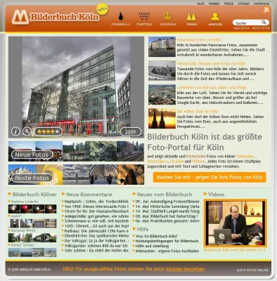 Bild: Online-Denkmalverzeichnis der Stadt Köln auf bilderbuch-koeln.de eröffnet