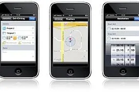 Bild: Mobile Profi-Zeiterfassung für Berater mit automatischer Ortserkennung - TimesheetPro