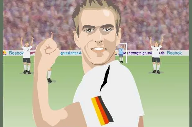 Bild: Fußball-WM 2010: Bewegte Grußkarten mit Fußball-Film