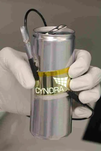 Bild: Meilenstein in der OLED-Entwicklung: cynora präsentiert neuen Prototypen für flexible organische Leuchtdioden