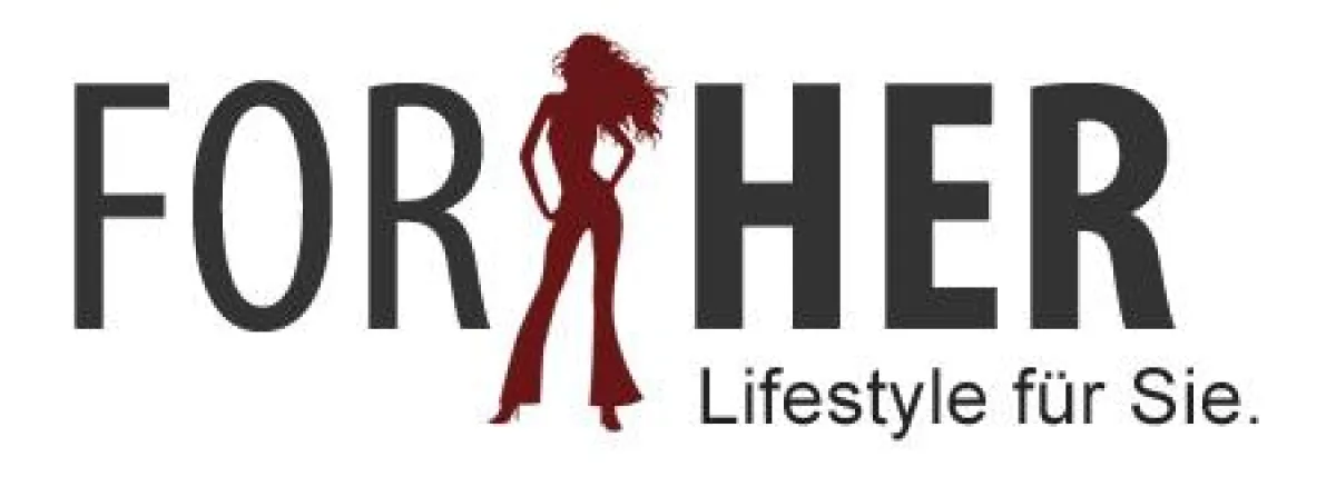 Logo forher.de - Das Online-Magazin für Frauen