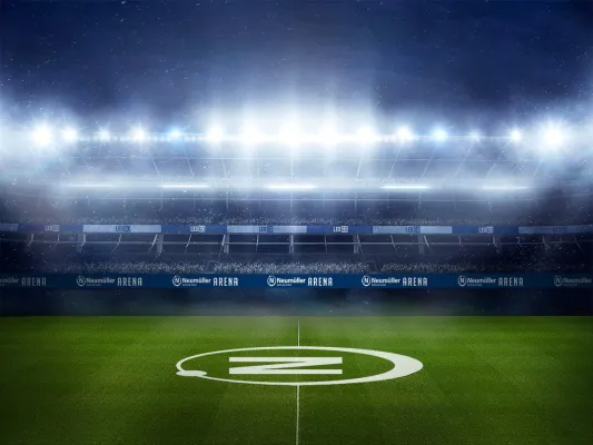 Bild: Perfekte Stadionbeleuchtung mit den neuen LED-Optiken von LEDiL