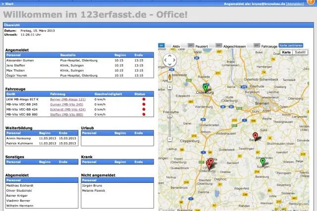 Neue Technologiepartnerschaft zwischen 123erfasst.de und Phonetracker Bild: Neue Technologiepartnerschaft zwischen 123erfasst.de und Phonetracker