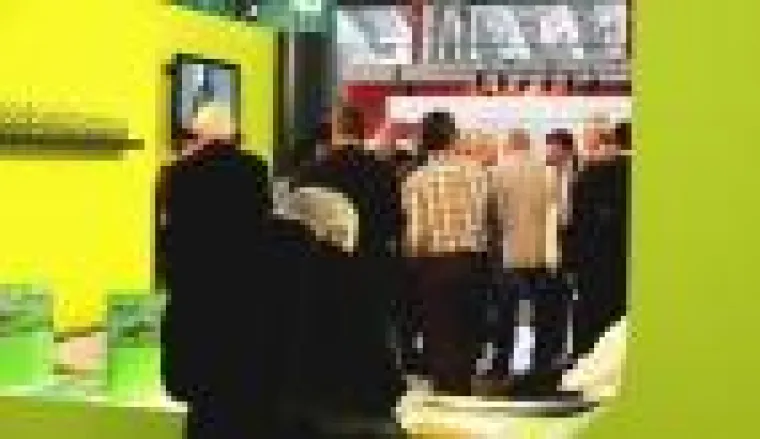Bild: Innovative Produkte und neues Standdesign erweisen sich als Publikumsmagnet