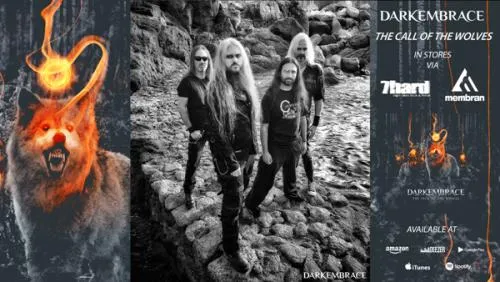Bild: Snowy White an den Drums: Dark Embrace mit neuem Album!