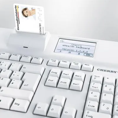 Bild: Cherry eHealth BCS-Tastatur mit gematik-Zulassung