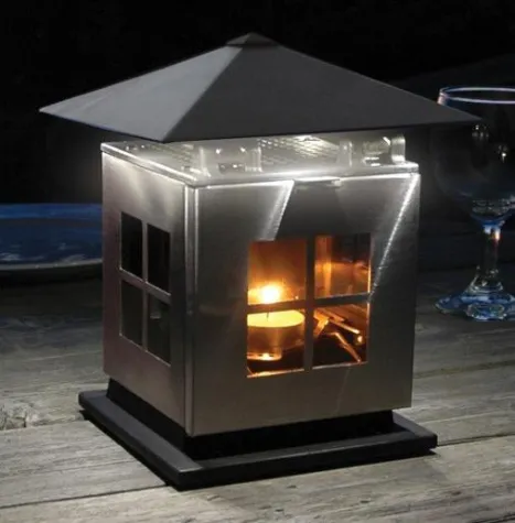 Raumfahrttechnik schafft behagliches Ambiente auf Balkon und Terrasse. Bild: Raumfahrttechnik schafft behagliches Ambiente auf Balkon und Terrasse.