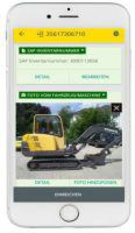 Screenshot aus der CEplus Service App. Bild: CEplus GmbH