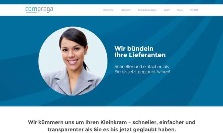 Bild: Compraga geht mit neuer Website online