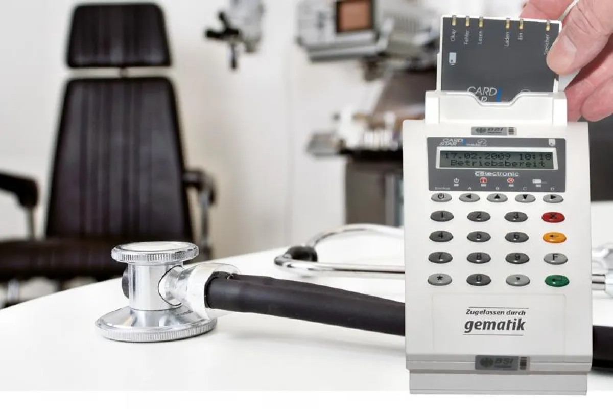 Das CARD STAR Terminal von Celectronic eHealth