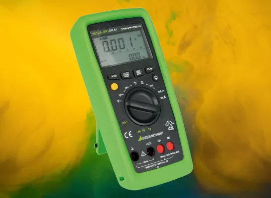 Gossen Metrawatt METRALINE DM41, DM61/DM62: Handheld-Digital-Multimeter für breitbandige Effektivwertmessungen Bild: Gossen Metrawatt METRALINE DM41, DM61/DM62: Handheld-Digital-Multimeter für breitbandige Effektivwertmessungen