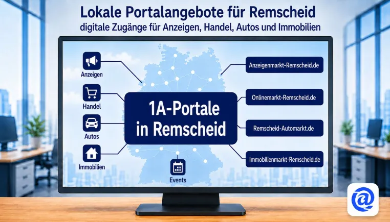 Bild: Remscheid erhält mit 1A-Portale.de zentrale Einstiege für lokale Angebote und Handel