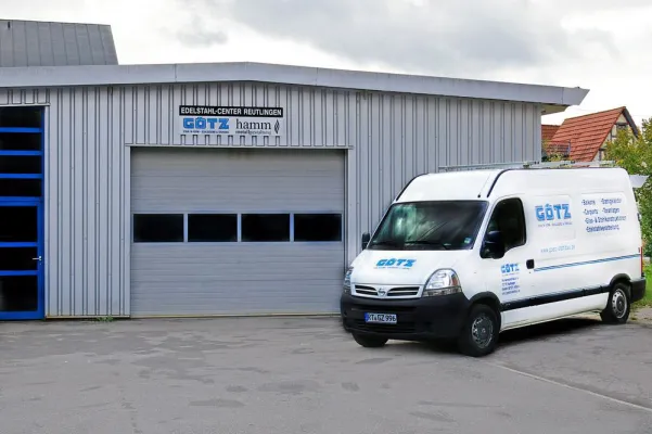Bild: Reutlingen: Eroeffnung Edelstahl-Center- Goetz Schlosserei