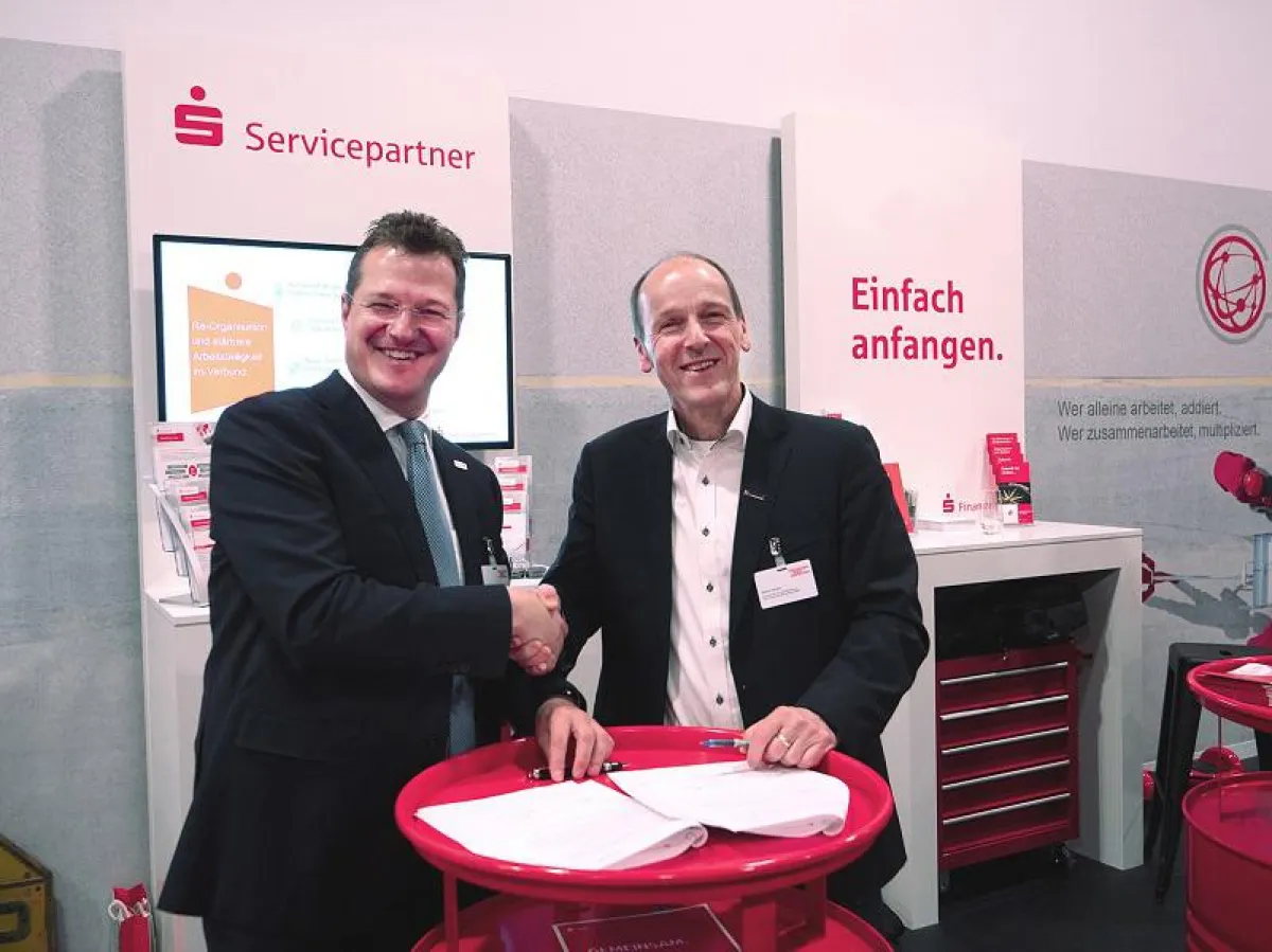 Links, Martin Greiwe. Rechts, Rainer Remke.