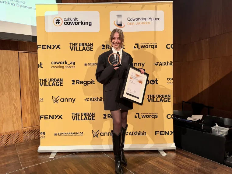 Bild: Coworkingpreis erneut für Berlin: werkhain für Markenführung und Community ausgezeichnet