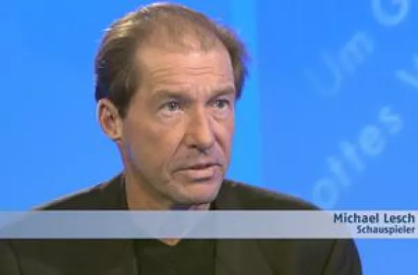 Bild: Bruder Paulus im Gespräch mit Michael Lesch - Sonntag 01.02.2009, 8.30 Uhr, N24 Ethik „Um Gottes Willen"