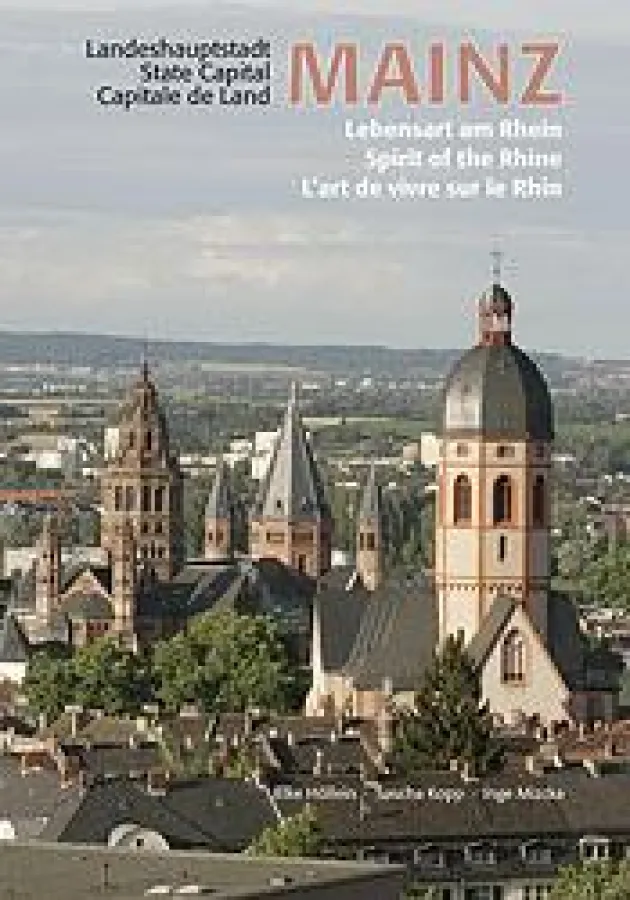 Titel des Bildbandes Landeshauptstadt Mainz - Lebensart am Rhein